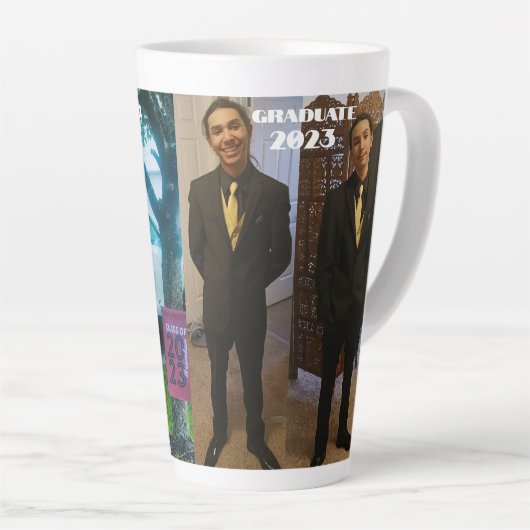 HOCHSCHULAUBSTUDIUM Latte Tasse (Rechte Ecke)