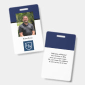 Hochschulbeispiel 5 ausweis (Vorder- & Rückseite)