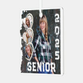 Hochschuldiplom 2025 ornament aus metall (Vorderseite links)