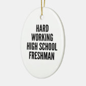 Hochschule Freshman Keramik Ornament (Links)