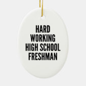 Hochschule Freshman Keramik Ornament (Hinten)