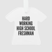 Hochschule Freshman Ornament (Rückseite)