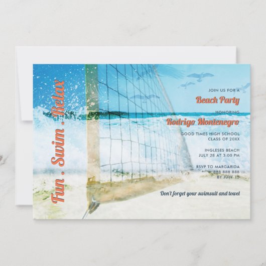 Hochschule für Hochschule Lässig Einladung (Vorderseite)