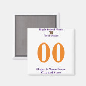 Hochschule für Mittelstufe Uni Magnet (Vorderseite/Rückseite)