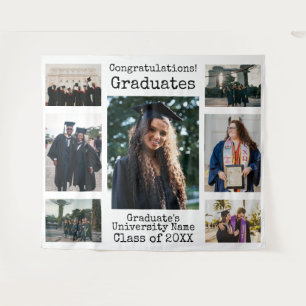Hochschule gratulieren Graduierten Foto Wandteppich