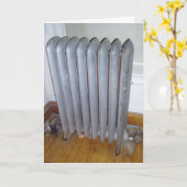 "HOCHSCHULE-Radiator" - Wohlfühlkarte Karte (Gelbe Blume)