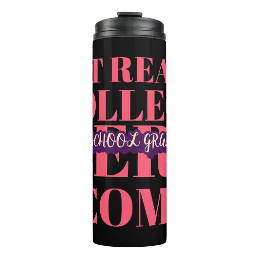 HOCHSCHULE - UNI BEREIT THERMOSBECHER (Vorderseite)