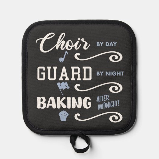 Hochschuleltern Topflappen (Vorderseite)