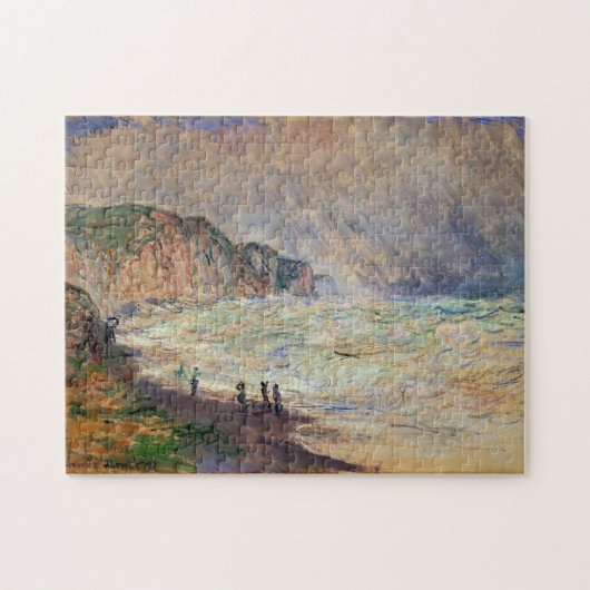 Hochsee in Pourville Monet Fine Art Puzzle (Horizontal)