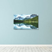Hochsee-Reflektion Leinwanddruck (Insitu (Holzboden))