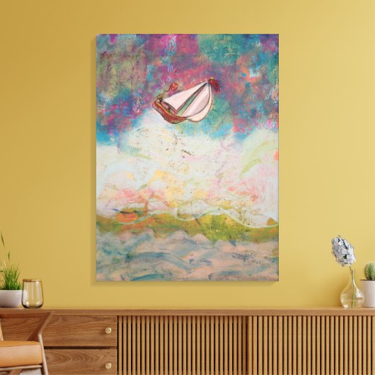 Hochseefahrt Leinwanddruck (Insitu (Wohnzimmer))