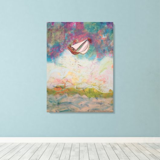 Hochseefahrt Leinwanddruck (Insitu (Holzboden))