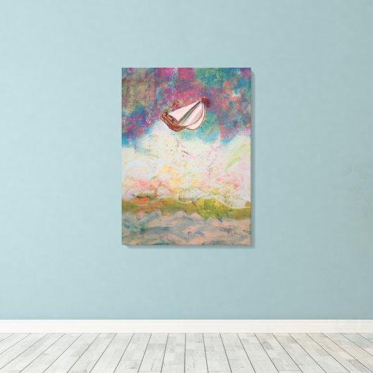 Hochseefahrt Leinwanddruck (Insitu (Holzboden))