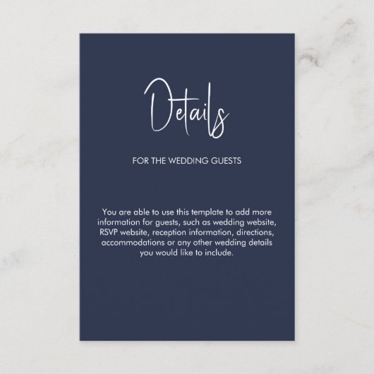 Hochseefischerei mit Minimalistischer Kalligrafie Begleitkarte (Vorderseite)