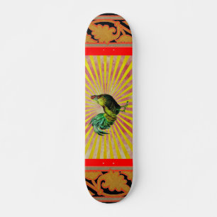 Hochseilbahn und Shine-Skateboard Skateboard