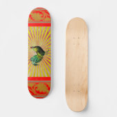 Hochseilbahn und Shine-Skateboard Skateboard (Vorderseite)