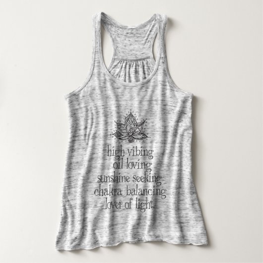Hochseilgarten, Ölliebhaber Tank Top (Design Vorderseite)