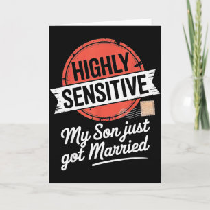 Hochsensibel Mein Sohn hat gerade geheiratet  Karte