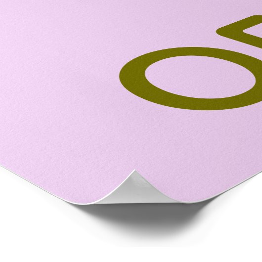 HOCHSENSITIVE PERSON zeichnet Wörter aus Poster (Ecke)