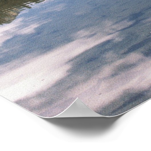 HochSierra Lake Poster (Ecke)