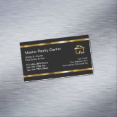 Hochskalierbares Real Anwesen Design Magnetische Visitenkarte (Beispiel)