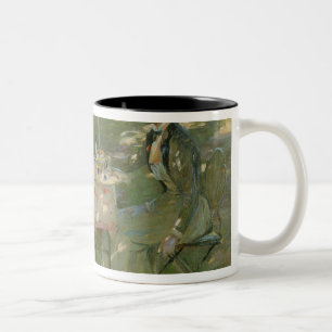 Hochsommer, 1892 zweifarbige tasse