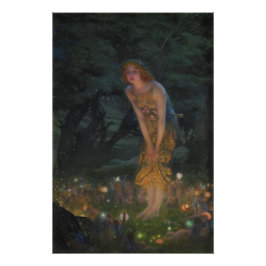 Hochsommer Eve CC0353 Edward Robert Hughes Poster