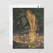 Hochsommer-Eve-Postkarte Postkarte (Vorne/Hinten)