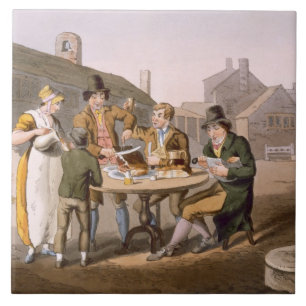 Hochsommer Eve, "vom Kostüm von Yorkshire" Fliese