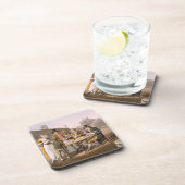 Hochsommer Eve, "vom Kostüm von Yorkshire" Getränkeuntersetzer (Rechte Seite)