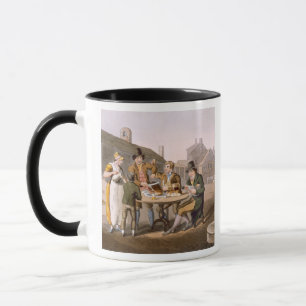 Hochsommer Eve, "vom Kostüm von Yorkshire" Tasse