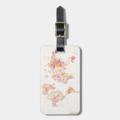 Hochsommer-Welt Gepäckanhänger (Vorderseite vertikal)