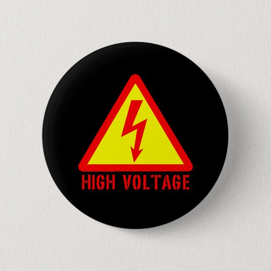 Hochspannung Button (Vorderseite)