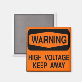 Hochspannung Magnet (Vorderseite/Rückseite)