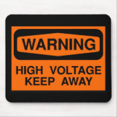 Hochspannung Mousepad (Vorne)