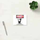 HOCHSPANNUNGCAT POST-IT KLEBEZETTEL (Büro)