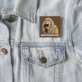 Hochspannungs-Löwe Button (Beispiel)