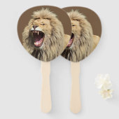 Hochspannungs-Löwe Fächer (Vorne und Hinten)