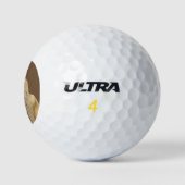 Hochspannungs-Löwe Golfball (Logo)