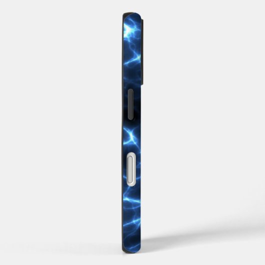 Hochspannungsblau | Abstrakter Fall Case-Mate iPhone Hülle (Rückseite / Rechts)