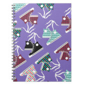 Hochspannungsmuster Notizblock (Vorderseite)