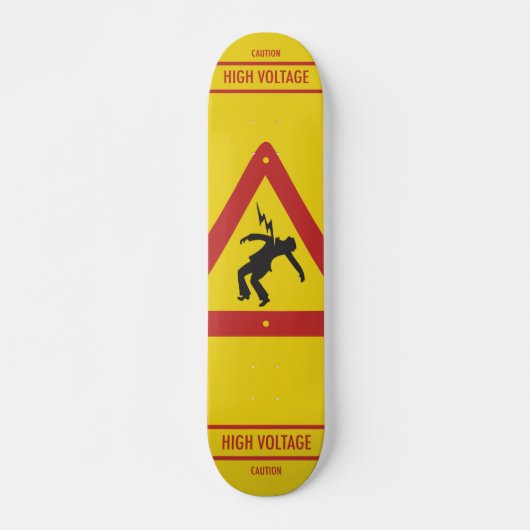 HochspannungsSkateboard Skateboard (Vorne)