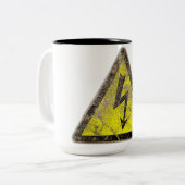 HochspannungsTasse Zweifarbige Tasse (Vorderseite Links)