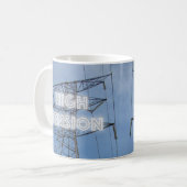 Hochspannungsturm Kaffeetasse (Vorderseite Links)