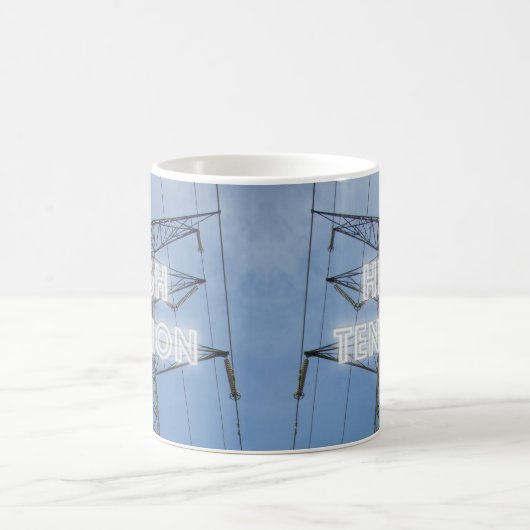 Hochspannungsturm Kaffeetasse (Mittel)