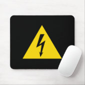 Hochspannungszeichen elektrische Symbol Warngefahr Mousepad (Mit Mouse)