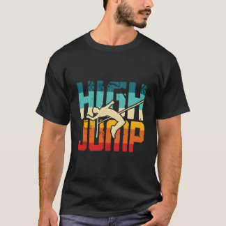 Hochsprung für Hochsprung-Sport T-Shirt