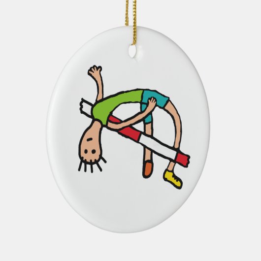 Hochsprung Keramik Ornament (Rechts)