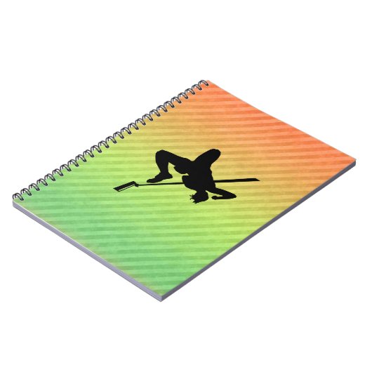 Hochsprung Notizblock (Linke Seite)