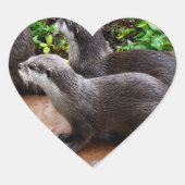 Höchst bis Niedlich, Otter Heart Stickers (Vorderseite)